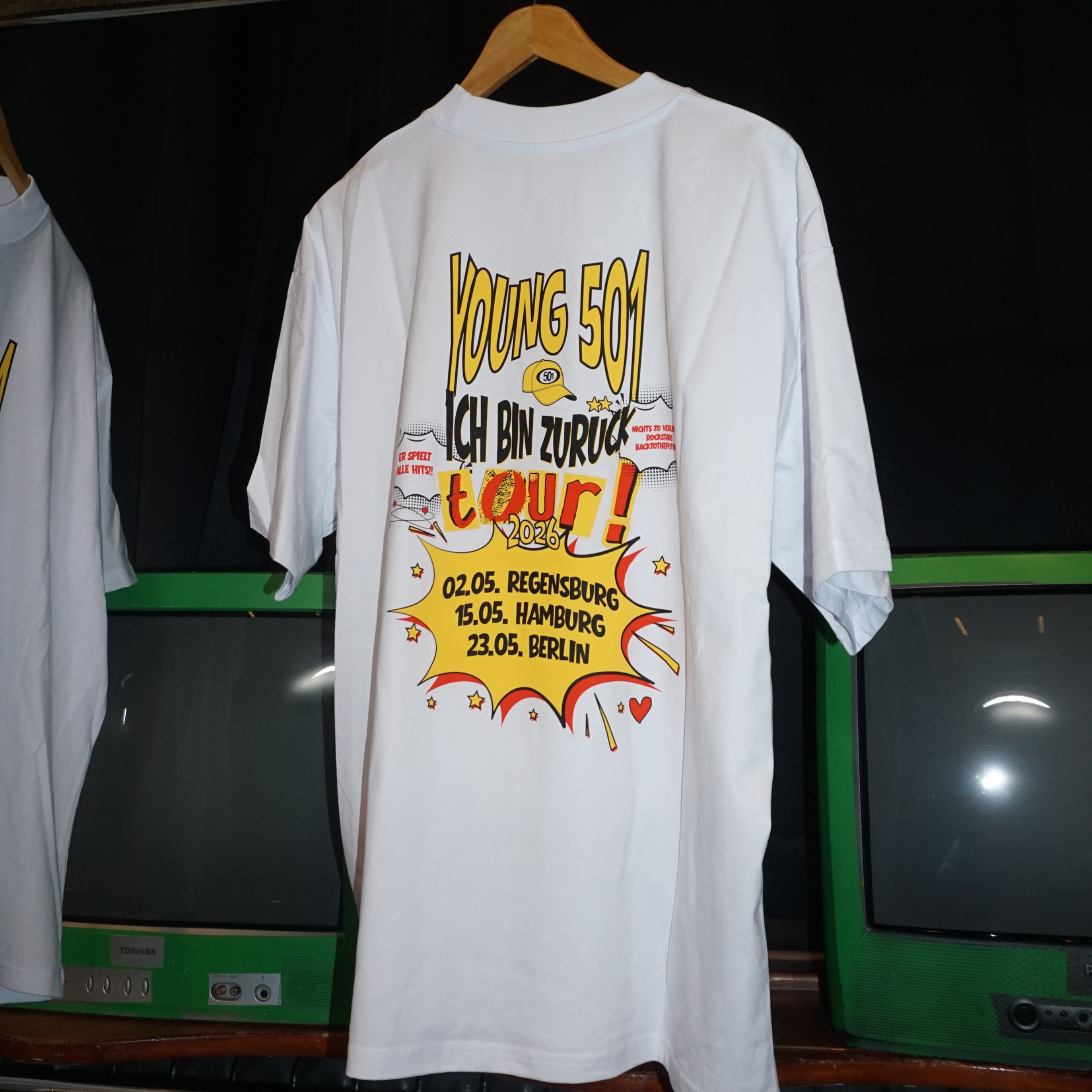 "ICH BIN ZURÜCK" TOURSHIRT