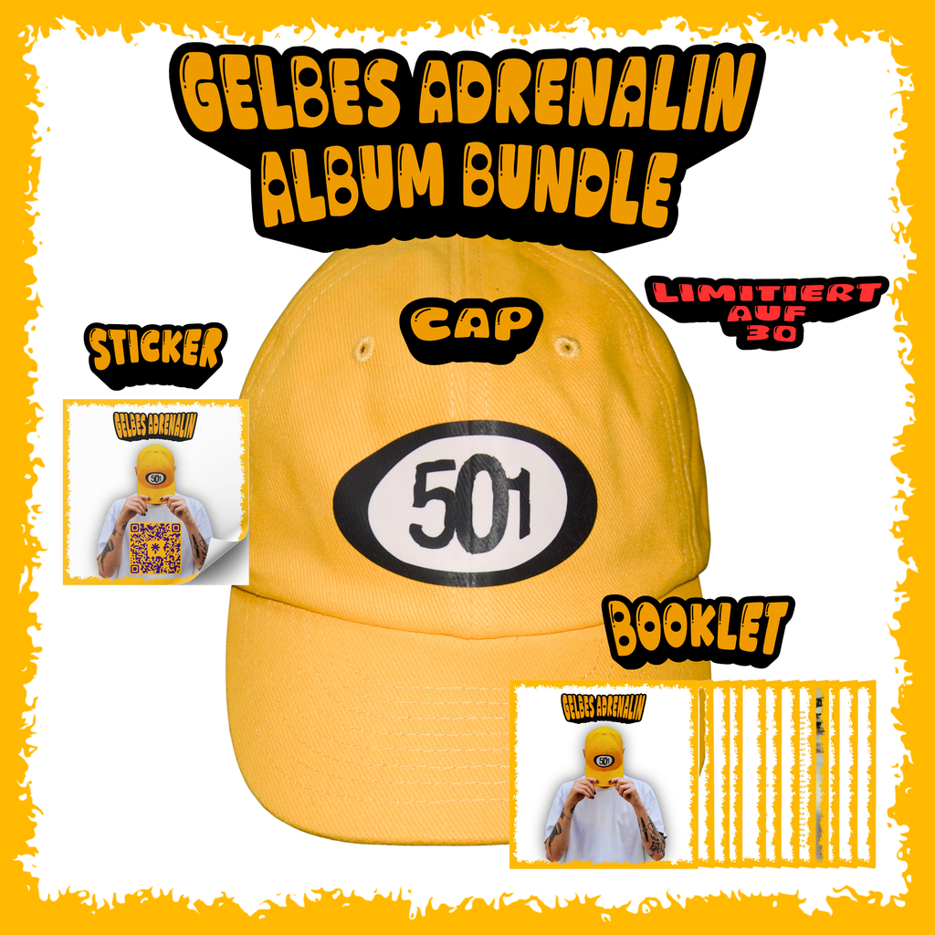 Young 501 "gelbes adrenalin" Album Bundle