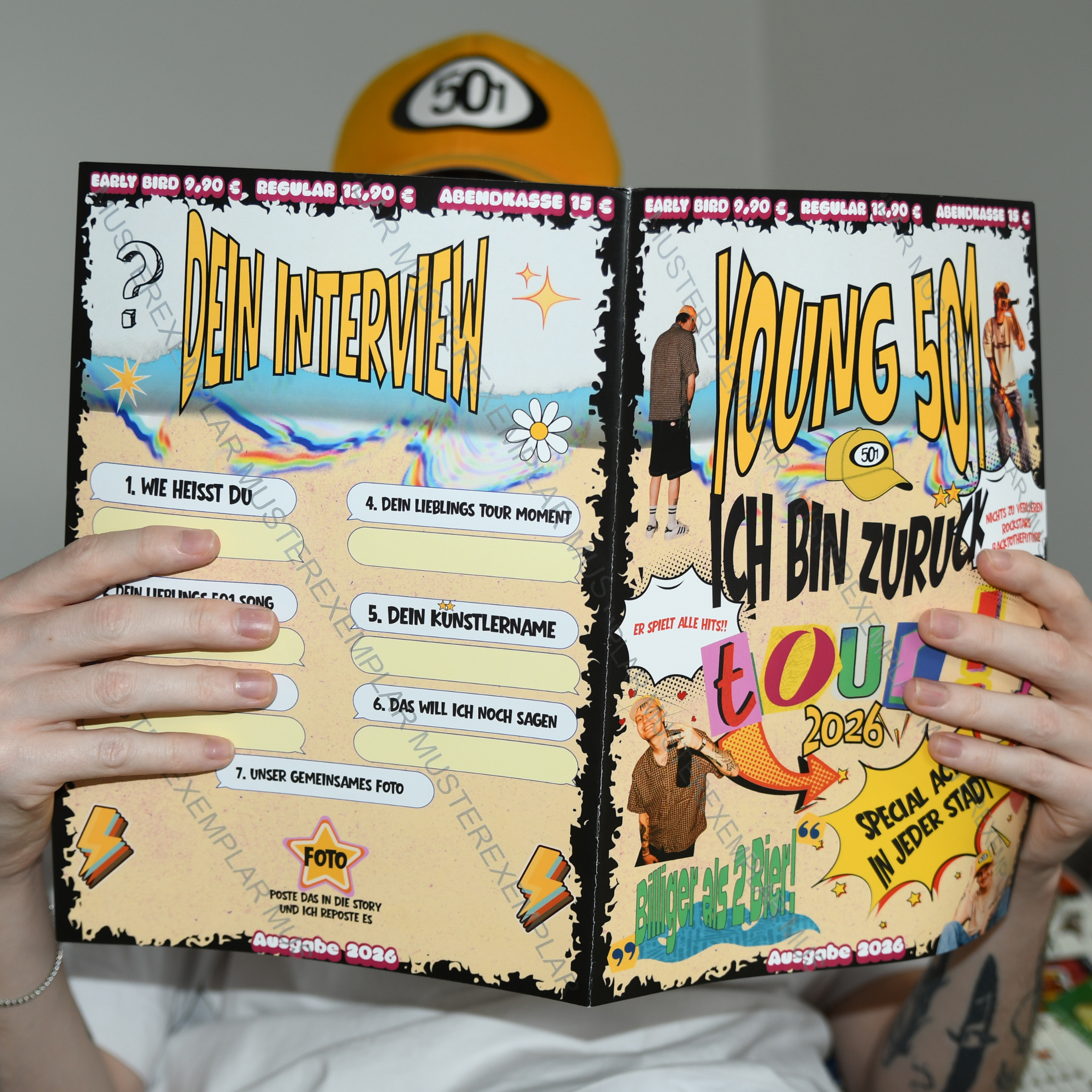 "ICH BIN ZURÜCK"  501 BUNDLE