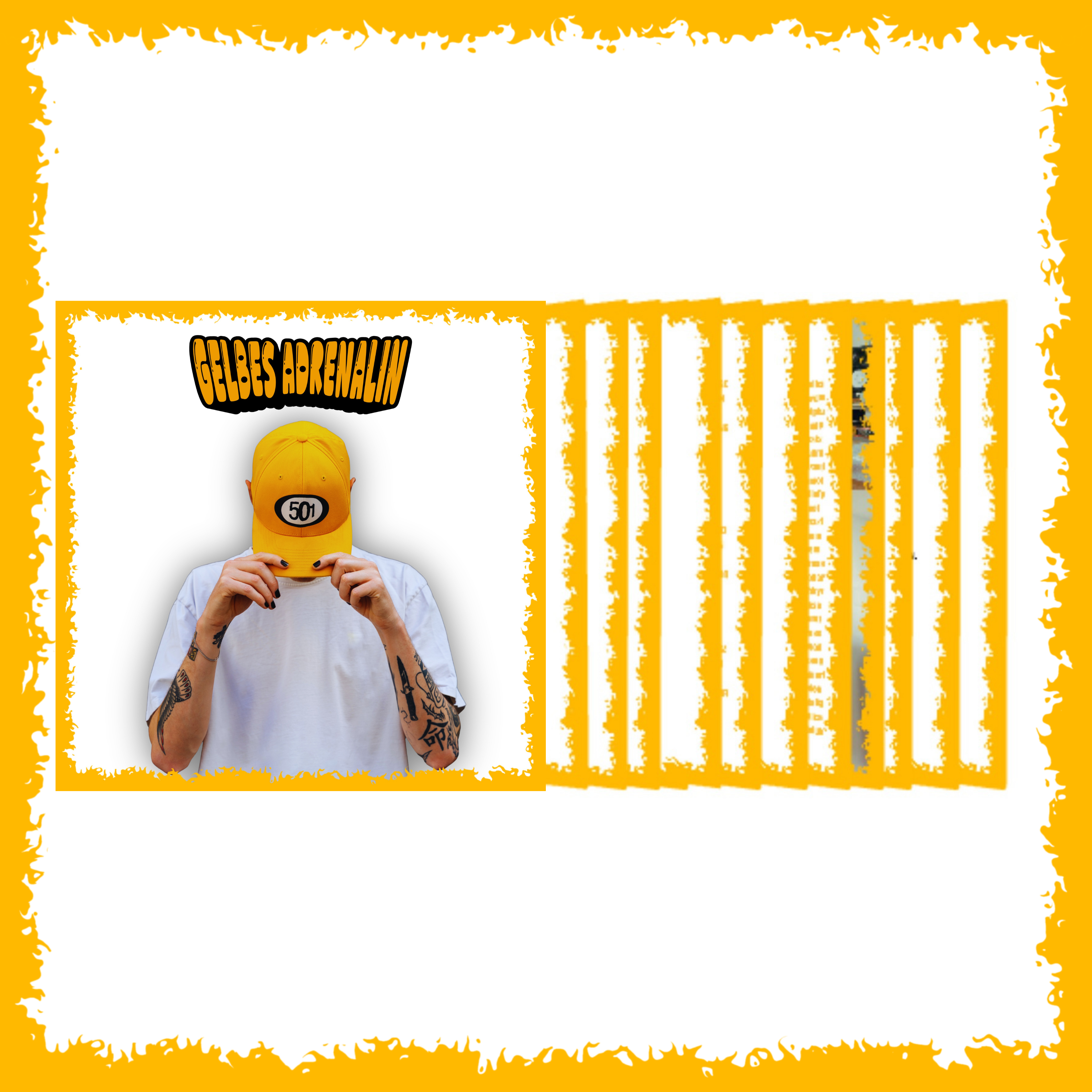 Young 501 "gelbes adrenalin" Album Bundle